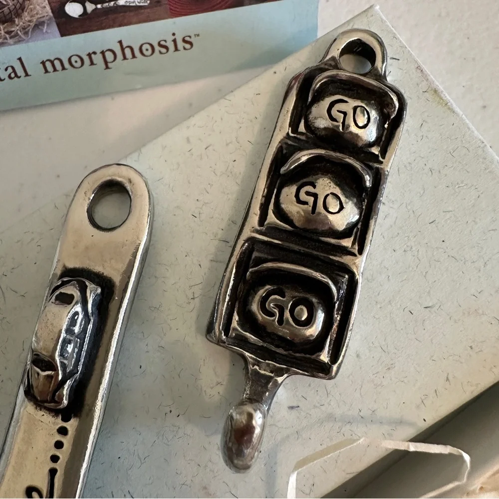 Pewter Coffee Spoon Scoop “Go Go Juice” NWT Metal Morphosis Kaycee Binns - Picture 9 of 11